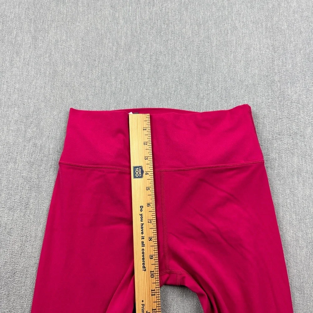 Vuori Leggings Womens Medium Pink Allthefeels High Rise Yoga Gym Stretch VW4018